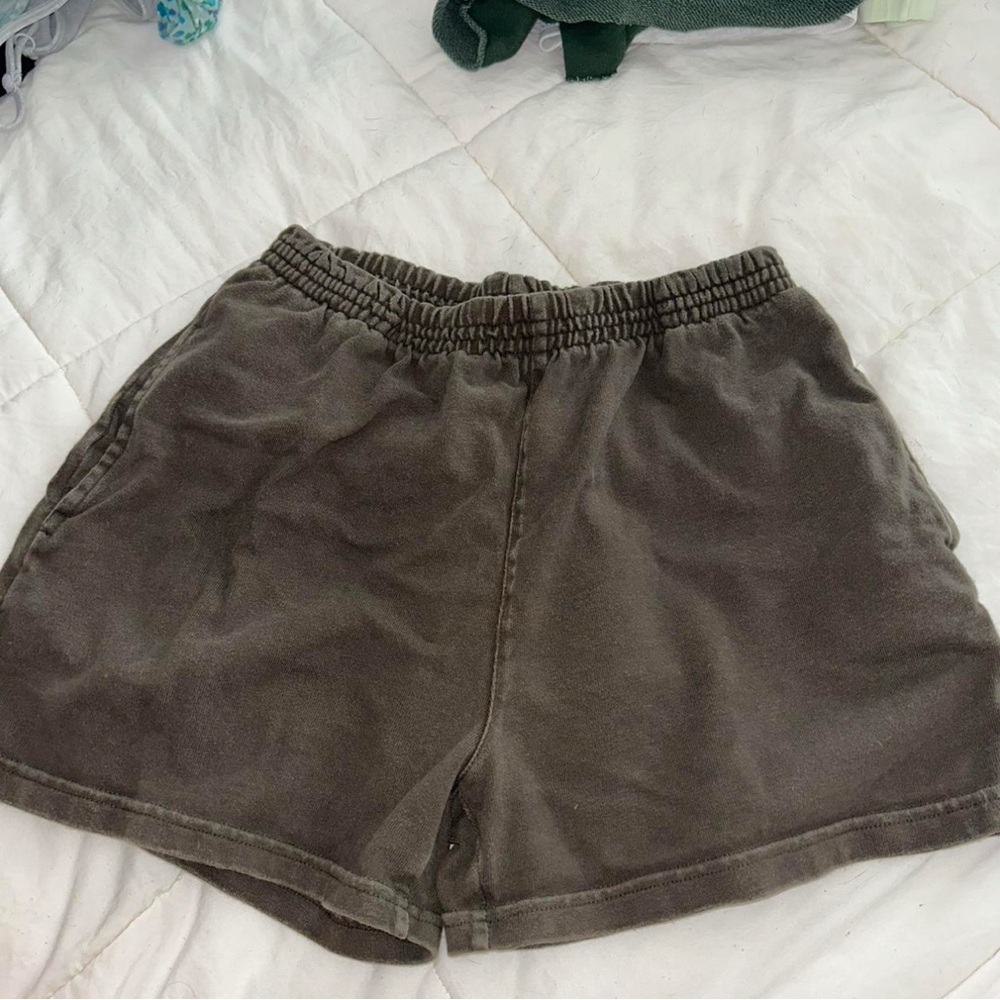 Brandy Melville Dark Brown Athletic Shorts